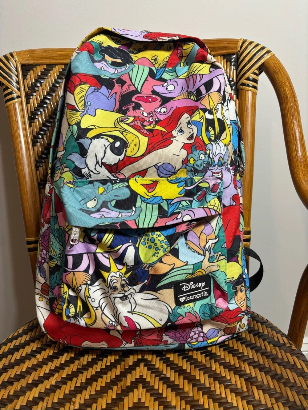 Loungefly Disney The Little Mermaid Collage Print Backpack